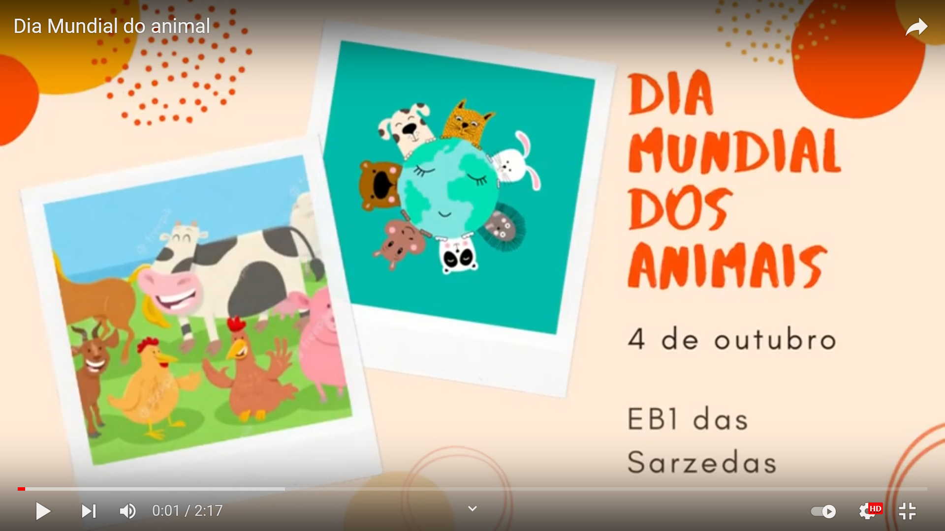 ESPECIAL DIA DO ANIMAL – DIA 4 DE OUTUBRO: - Canal Panda Portugal