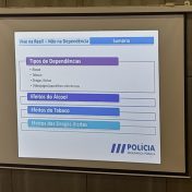 Ação de Sensibilização da PSP “VIVE NA REAL! – Não na Dependência” no Agrupamento de Escolas Afonso de Paiva