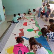 Último dia letivo, na Escola de São Tiago