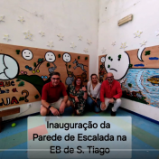 Parede de Escalada Ganha Cor em S. Tiago com o Projeto “Escalada até à Lua”