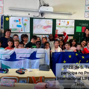 ST2B de S. Tiago participa no Projeto Internacional LIFE Alnus Taejo