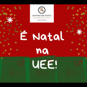 Mensagem de Natal Inclusiva do Projeto “Arco-Íris de Expressões”