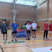 Salvador Monteiro no Regional de Badminton