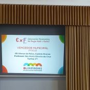 Turma do 5.º1: Vencedores Municipais das Olimpíadas de Educação Financeira 2025/2026