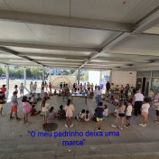 O meu padrinho, a minha madrinha deixam uma marca
