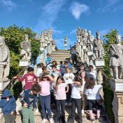 Alunos da turma M3 visitam Jardim do Paço Episcopal